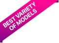 Best Variety of Models